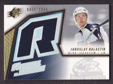 2005-06 SPx Hockey #134 Jaroslav Balastik RC JERSEY /1999