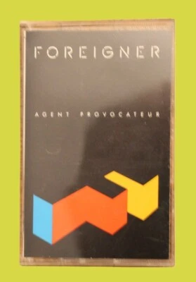 FOREIGNER AGENT PROVOCATEUR CASSETTE TAPE ATLANTIC USA 1984 - Image 1 of 4