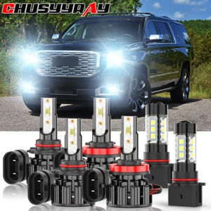 for GMC YUKON XL 2015-2019 Combo Accessories Light Bulbs+Fog Light Kit 6000K - Picture 1 of 17