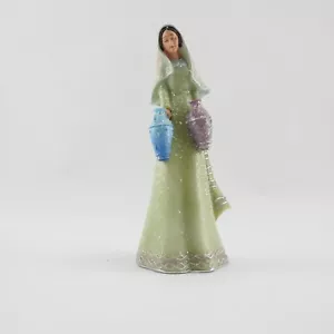 Hawthorne Village Collezione Natività Dama con Urne Usato in ottime condizioni - Foto 1 di 6