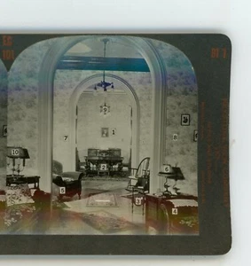EC101 Interior of A Home Keystone Eye Comfort Stereoview - Bild 1 von 3