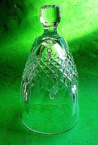 FINEVINTAGE 1960'S WATERFORD "COLLEEN" CRYSTAL DINNER BELL - IRELAND - Picture 1 of 5