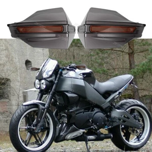 7/8" Motorcycle Smoke Hand Guard Wind Deflector For Buell Lightning Thunderbolt - Bild 1 von 15