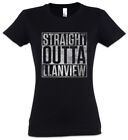 Straight Outta Llanview Women T-Shirt One Life To OLTL FUn Live TV Series