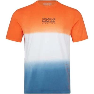 Red Bull Racing F1 Max Verstappen Driver T-Shirt - Exotic Orange/Navy - Picture 1 of 5