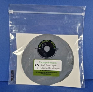 5 X JFJ Easy Pro Soft Sandpaper 3M Disc Cleaning SOFT & COARSE Sandpaper - Picture 1 of 2