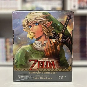 The Legend of Zelda: Twilight Princess Complete Box Set Volume 1-11 and Poster - Foto 1 di 5