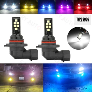 2x HB4/9006 6 colors LED Bulbs Super Bright Fog Lights DRL Light High Power - Picture 1 of 16