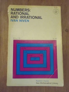 NUMBERS: RATIONAL & IRRATIONAL by Ivan Niven 1961 New Mathematical Library PB - Bild 1 von 9