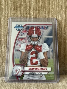 2024 Bowman Chrome University Ryan Williams Alabama #53 Rookie Base Card RC 1st - Picture 1 of 2