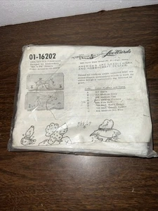 De colección. Funda de almohada Lee Wards estampada para bordado patrón Ma & Pa #01-16202 - Imagen 1 de 5