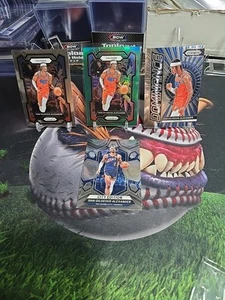 2023-24 Panini Prizm Shai Gilgeous Alexander Green Prizm Okc Thunder Lot Mosaic - Picture 1 of 4