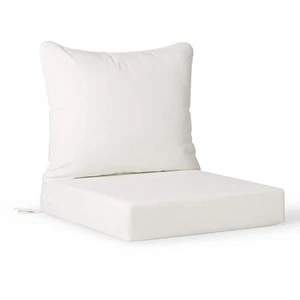 FadingFree (Set of 1) 25 in x 25 in Outdoor Patio Deep Seating Lounge Chair Seat - Picture 1 of 6