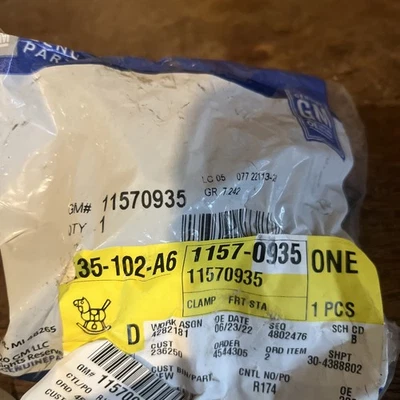 Barra oscilante estabilizadora NOS OEM GM CHEVROLET GMC CADILLAC 11570935 - Imagem 1 de 4