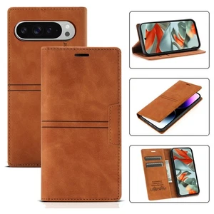 For Google Pixel 10 9 Pro XL 8A 8 7A 7 ShockProof Leather Card Slot Case Cover - Picture 1 of 14