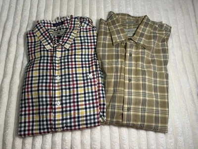 Men's LOT OF 2 Long Sleeve Button Down Shirts SIZE XL Cutter & Buck - Image 1 of 4