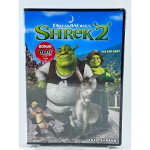 Shrek 2 DVD DreamWorks Full Screen Edition Sealed with Bonus M&Ms Tube - Picture 1 of 6