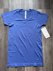 Lululemon Swiftly Tech Short-Sleeve Shirt 2.0, WLIN Wild Indigo, NWT, Size 8 - Picture 1 of 5