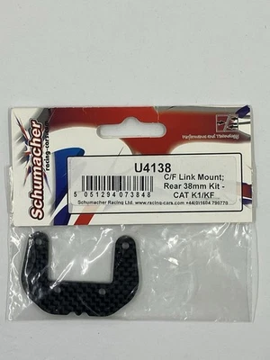 Schumacher Racing Ltd. #U4138 (C/F Link Mount Rear 38mm - Cat K1/KF) - Image 1 of 2