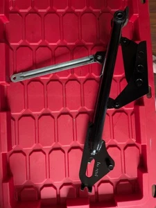 1979 Yamaha GT80 rear swingarm swing arm with brake stay & Chain Guard - Picture 1 of 2