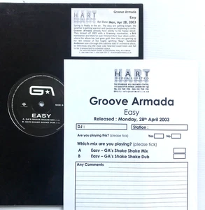 Groove Armada – Easy - Vinyl 12 PROMO 2003 *DL - Picture 1 of 5
