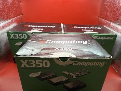 Lot Of 3 nComputing X350 Virtual Desktop Virtually Open Box - Image 1 of 4