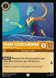 Gran Concejal - Líder de la Federación (017) Azurite Sea Disney Lorcana - Imagen 1 de 1