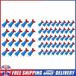 20/40 Pcs Tile Installation Leveler Fixing Flat Ceramic Wall Construction Tool - Picture 1 of 18