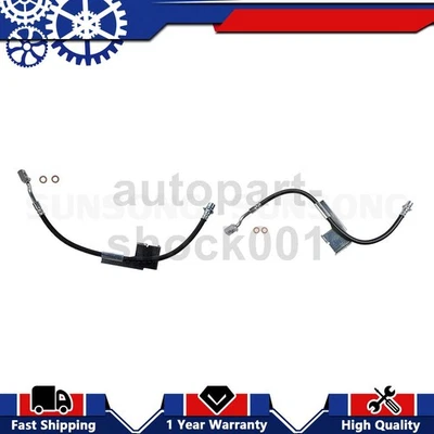 Manguera de línea de freno delantero Sunsong para Chevrolet Silverado 2500 HD_AH 2011 2012 2013 Foto 1 de 4