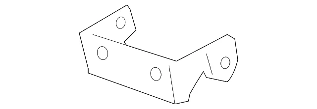 Conjunto de soporte genuino GM - centro de parachoques delantero 10448569 Foto 1 de 2