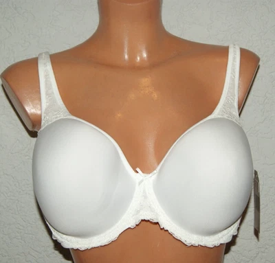 SASSA Bügel - BH * Bra * T-Shirt - BH elegant weiß bequem Spitze Gr. 95 C - Bild 1 von 4