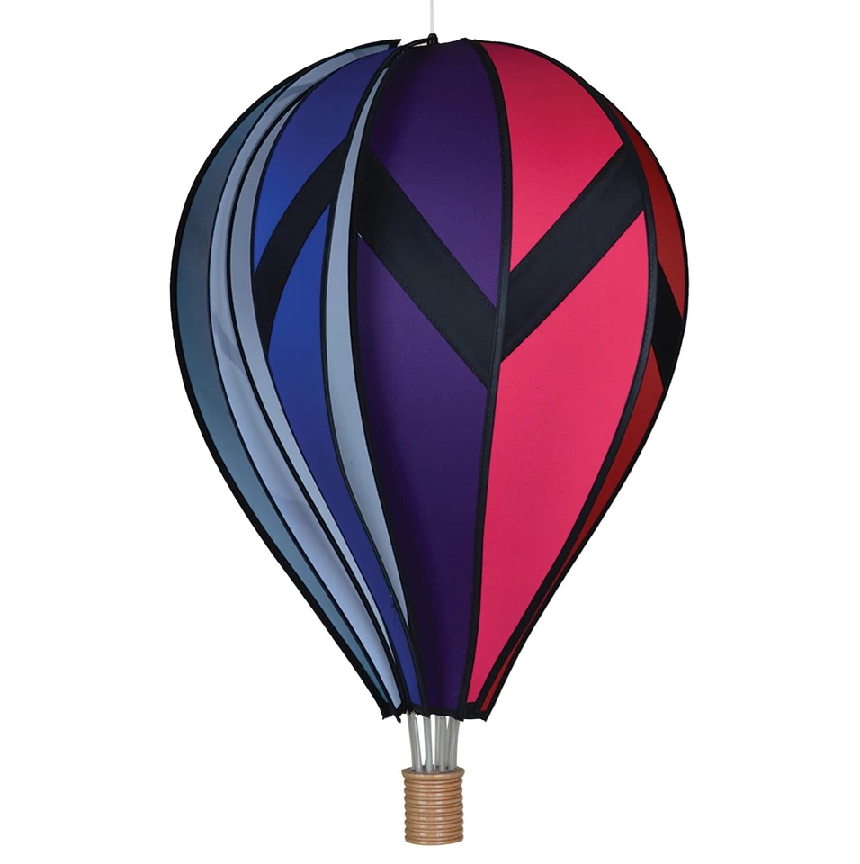 Globo de Aire Caliente Colgante Jardín Spinner 26" - Diseño Arco Iris Vibrante, Clima -... Foto 1 de 4