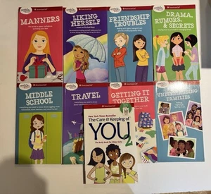 Mixed Lot of 9 American Girl Book LOT Smart Girls Guide - Imagen 1 de 19