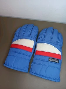 Vintage Black Sheep Thinsulate Winter Handschuhe Herren Gr. XL blau rot gebraucht  - Bild 1 von 16