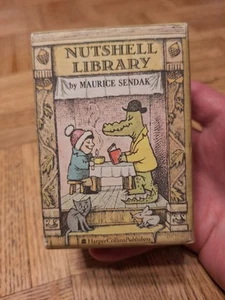 Nutshell Library by Maurice Sendak Copyright 1962 Complete w/ Dust Jackets/Case - Picture 1 of 13