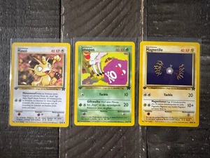 1° Edizione Tedesco Team Rocket Vintage WOTC Pokémon X3 - Foto 1 di 7