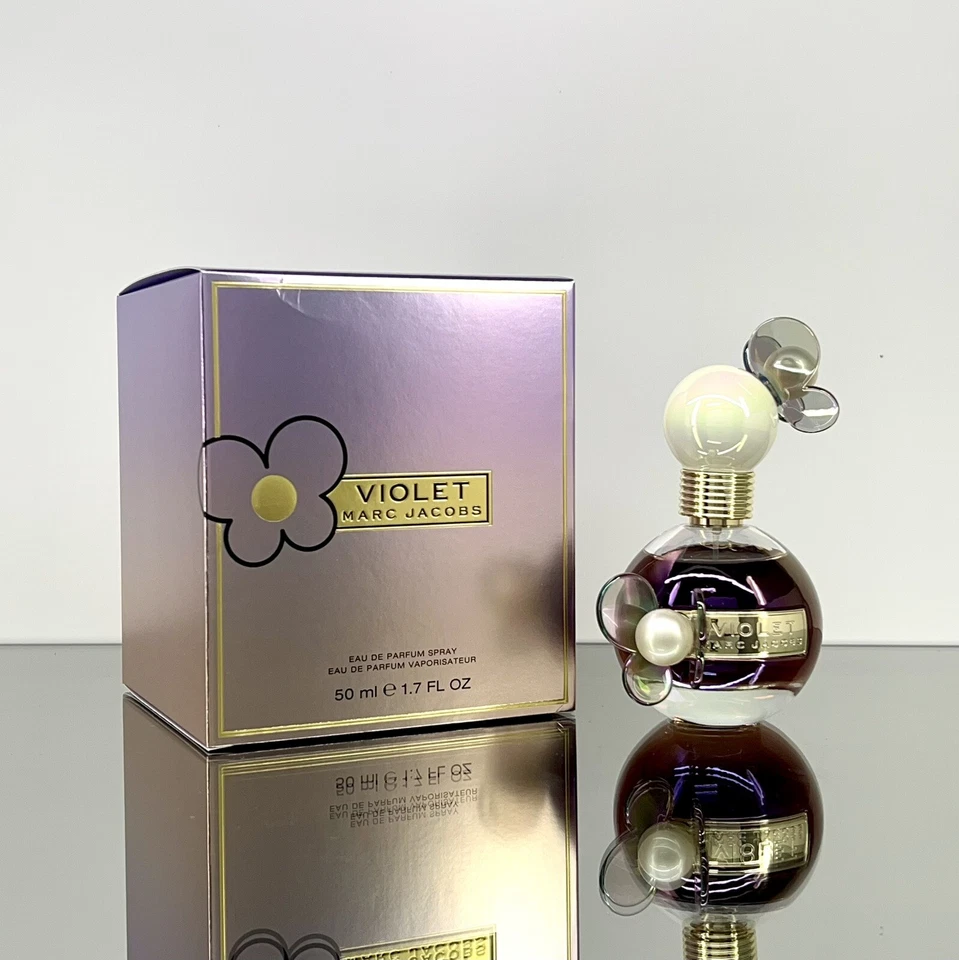 Marc Jacobs VIOLETA Perfume Mujer 1.7oz-50ml Eau De Parfum Spr DESCONTINUADO (BQ01 Foto 1 de 1