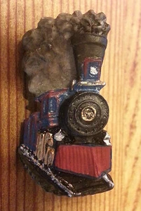 Dampfeisenbahn Hut Krawatte oder Hemd Pin Sammlerstück Modelleisenbahn Enthusiasten - Bild 1 von 3