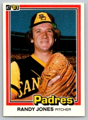 1981 Donruss - #122 Randy Jones - Image 1 of 2
