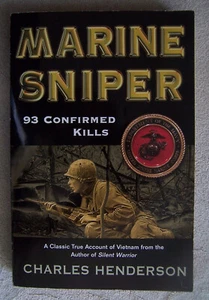 Marine Sniper by Charles Henderson (2001) Softcover Very Good Condition - Picture 1 of 5