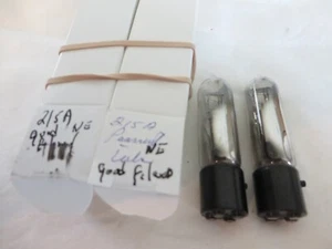 Radio tubes Two Northern Electric 215a Peanut tubes Good Filament - Picture 1 of 3