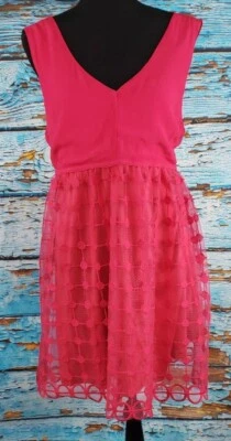 Blue Rain Women's Pink Sleeveless Dress Size Large - Image 1 of 4