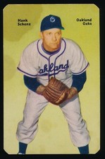 1952 Mother's Cookies (PCL) -#30 HANK SCHENZ (Oakland Oaks)
