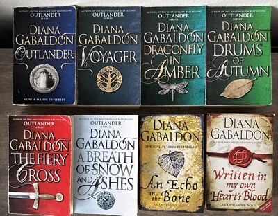 COMPLETE 8 PB Diana Gabaldon Outlander Series - UK Arrow Foto 1 de 4