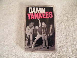 DAMN YANKEES - Damn Yankees - CASSETTE WARNER - 1990 Hard Rock TED NUGENT / SHAW - Picture 1 of 6