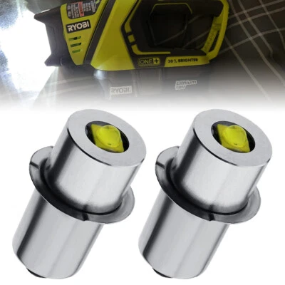 WINETIS (2) 18v VOLT White Flashlight Bulbs For DEWALT DW9083 - DW908 - DW919 - DC509