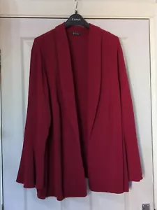 Evans Lightweight Flow Jacket BNWOT, Red, Size 30 - Picture 1 of 5
