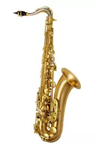Conjunto de saxo tenor intermedio P. Mauriat LeBravo - cuerpo de latón dorado - Imagen 1 de 1