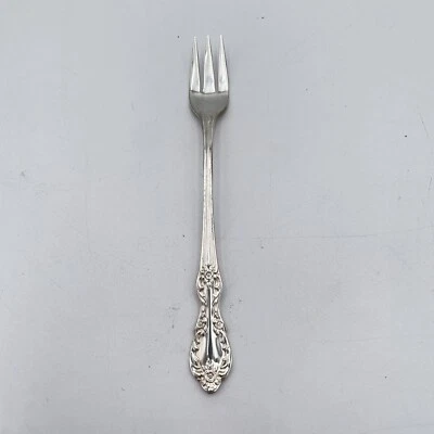 Oneida Rogers Grand Elegance Silver Plate Flatware: Cocktail Fork 5 1/2" - Image 1 of 4