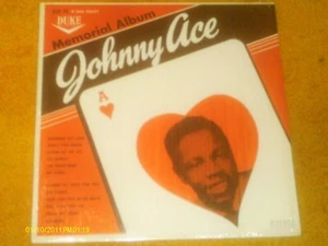 Johnny Ace LP MEMORIAL ALBUM Stereo STILL--SHRINK;Duke Records ORANGE Lbl NM/VG+ - Picture 1 of 2